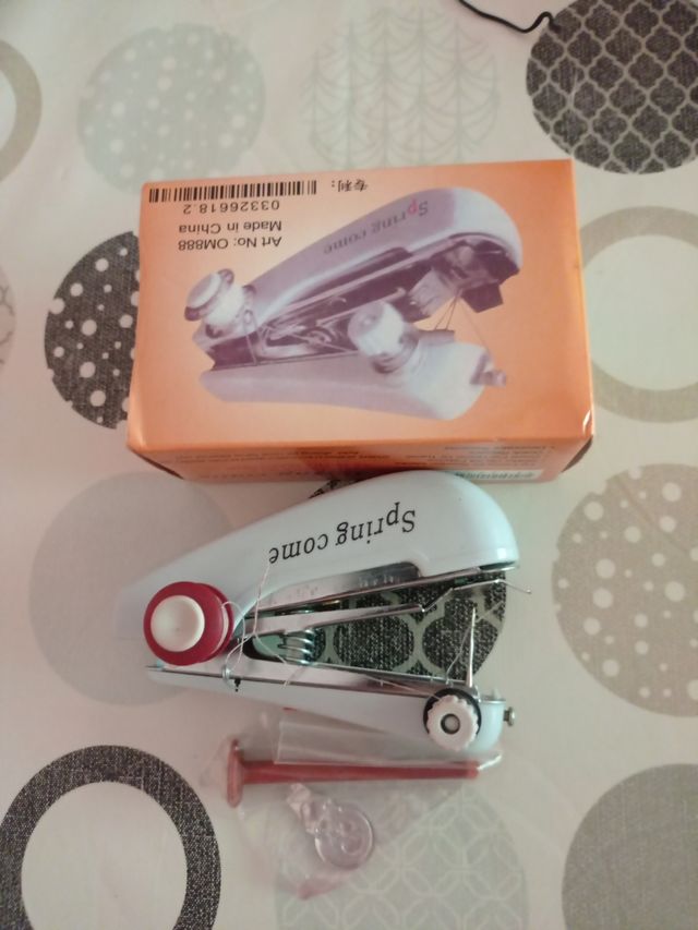 Mini cosedora maquina de coser portátil