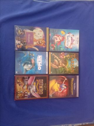 Lote películas Disney clasic