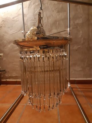 Años 80. Dos Lamparas de pie y de techo.