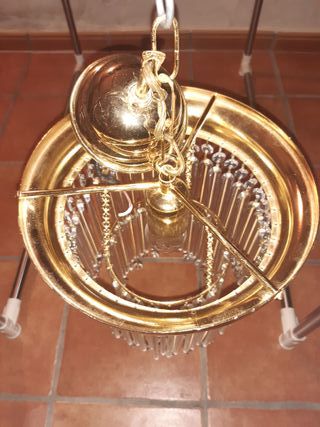 Años 80. Dos Lamparas de pie y de techo.