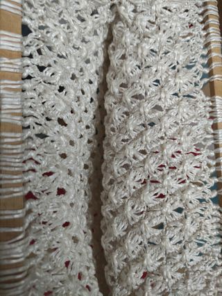 Bolso ganchillo asas de madera