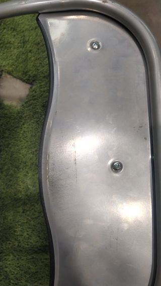 Silla plegable acolchada color negro