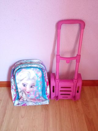 Mochila grande Frozen con carro Perona