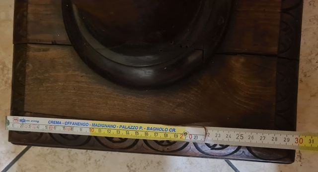 Leggio/tavolo con piedistallo/colonna ritorta