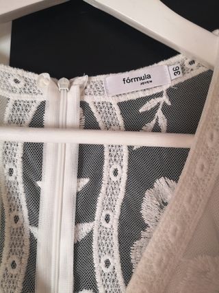 Mono blanco de El Corte Inglés 
