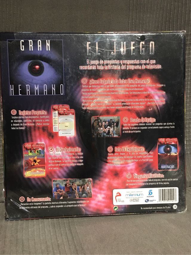 Juego de mesa Gran Hermano