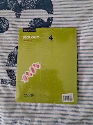 Libros de Biología y Geología de 4°de secundaria