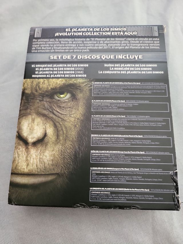 El planeta de los simios evolution