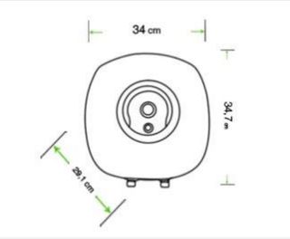 OFERTA TERMO DE AGUA COINTRA TNC-10 LITROS SEMINUE