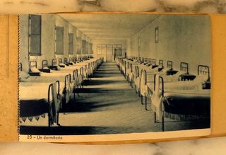 Tarjeta postal Escuela  Salesianos Sarria