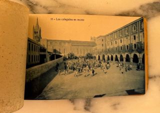 Tarjeta postal Escuela  Salesianos Sarria