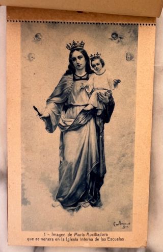 Tarjetas postal Escuela Salesianos Sarria