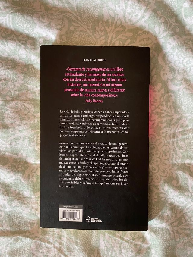 Sistema de recompensa- Jem Calder