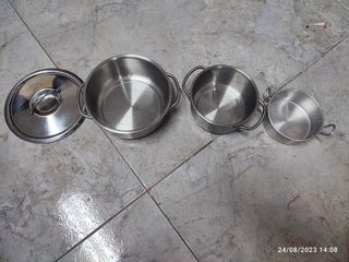 Set de cocinita metálico infantil