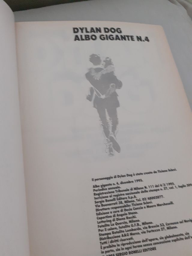 Dylan Dog Albo gigante Vintage