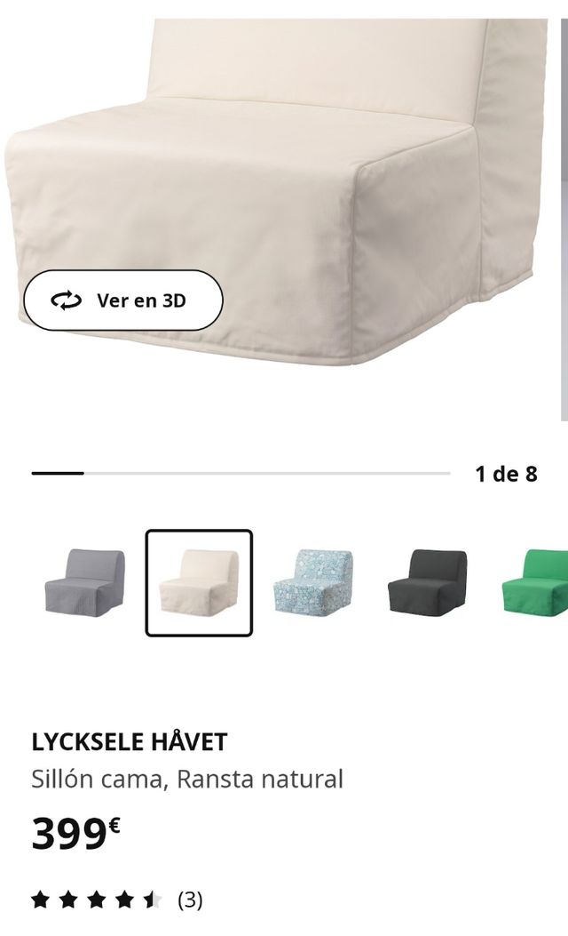 Sofá cama Ikea