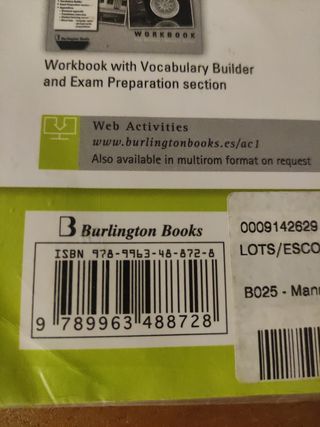 Workbook primero bachillerato