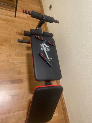 bici estatica y banco de abdominales