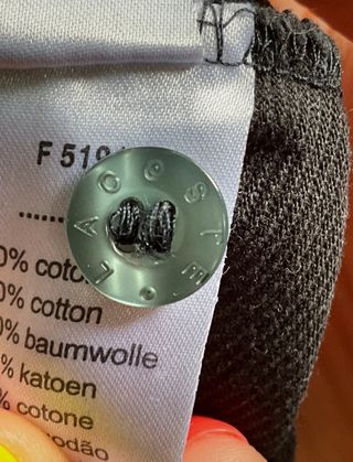 Polo Lacoste manga corta Negro