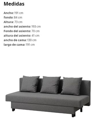 SOFA CAMA IKEA