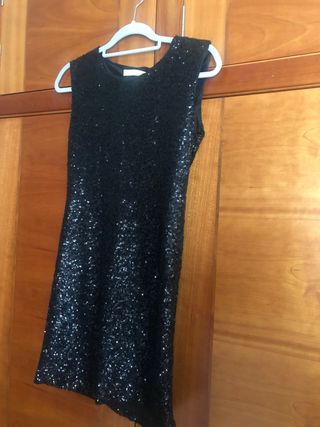 vestido de fiesta con lentejuelas