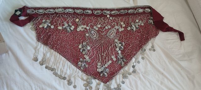 Pañuelo danza vientre hecho a mano