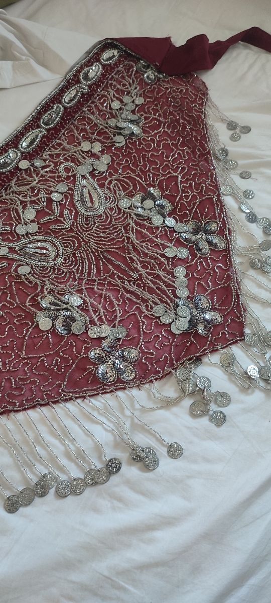 Pañuelo danza vientre hecho a mano