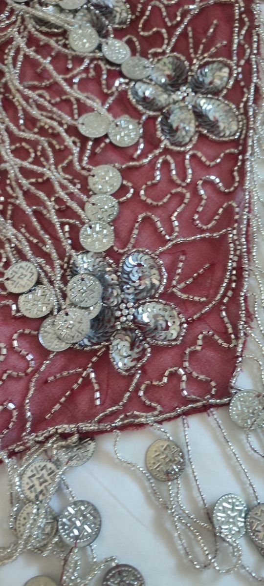 Pañuelo danza vientre hecho a mano