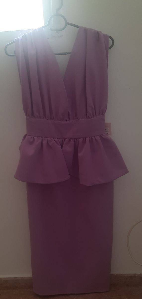 Vestido fiesta violeta