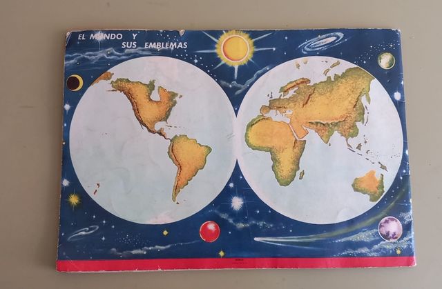 Álbum de cromos antiguo