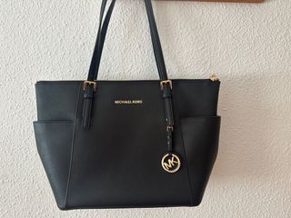 Michael Kors Bolso tote jet set negro mujer