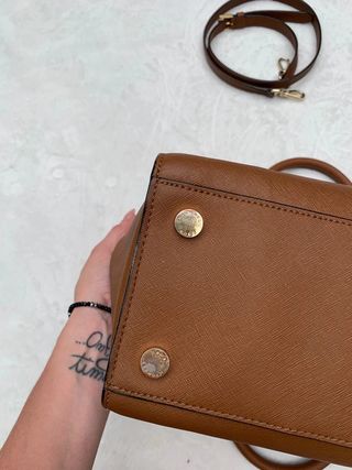 borsa Micheal Kors Selma grande large cuoio