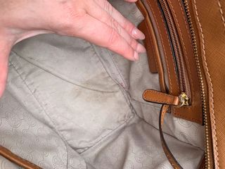 borsa Micheal Kors Selma grande large cuoio