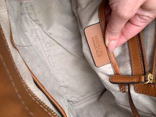 borsa Micheal Kors Selma grande large cuoio