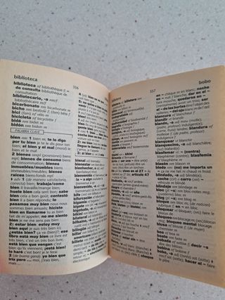 Diccionario de bolsillo Español Francés