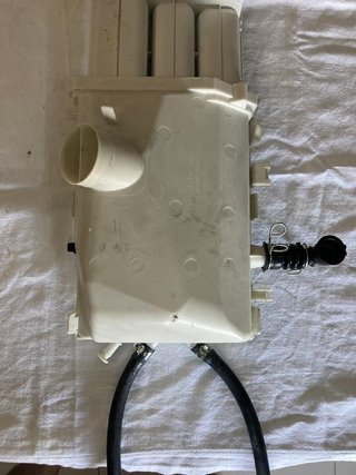 Samsung. Cajón detergentes lavadora. Modelo en las