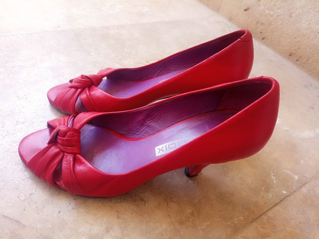 Zapatos ROJOS DE Piel N 36