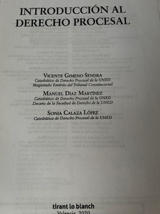 Libro Derecho Procesal UNED