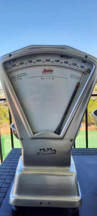 báscula de ultamarinos