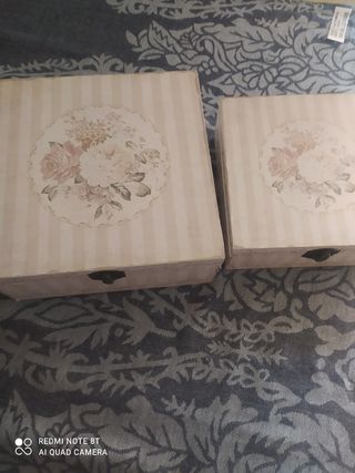 Juego de cajas ordenacion