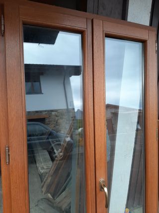 Ventanas de roble, doble acristalamiento