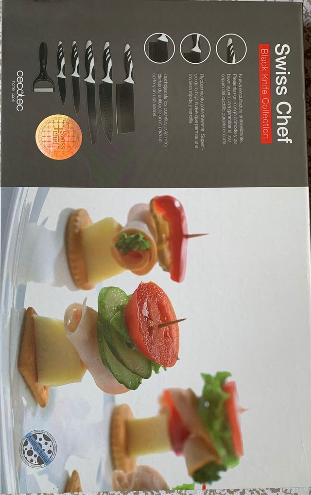 juego de cuchillos Cecotec