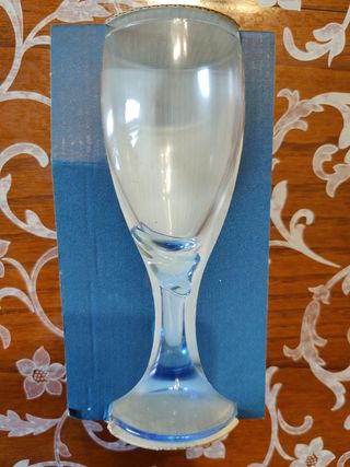 Calice in vetro soffiato collezione ERG