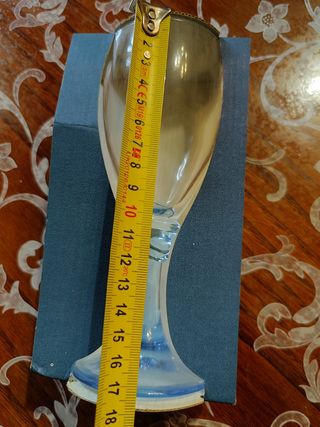 Calice in vetro soffiato collezione ERG