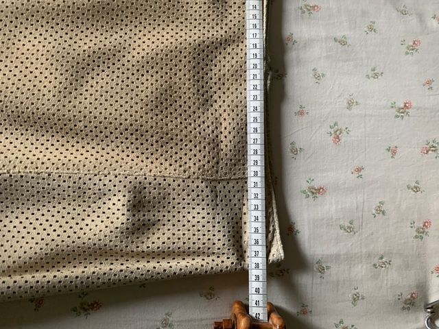 Gonna longuette in vera pelle antilope traforata