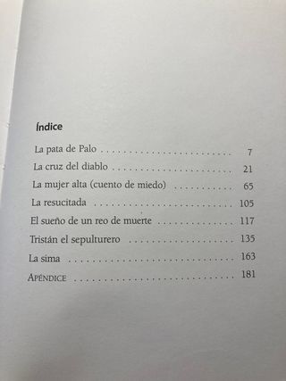 Cuentos españoles de terror