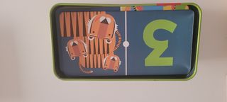 Juego de las horas de madera