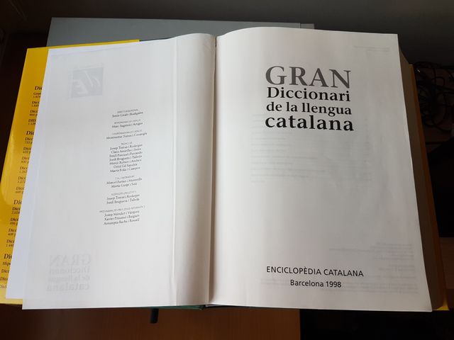 GRAN DICCIONARI DE LA LLENGUA CATALANA