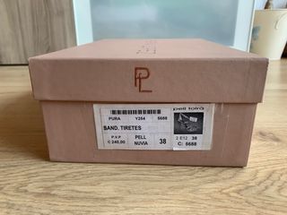 Sandalias vestir o novia Pura López. Talla/núm. 38