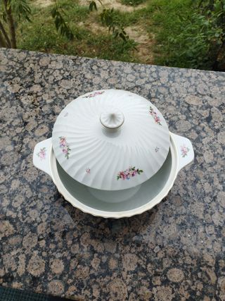 Sopera Bidasoa antigua años 50 Ave del paraiso